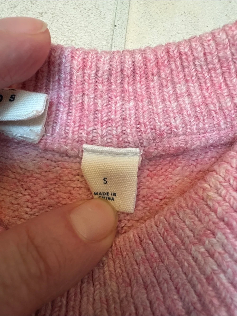 GAP Kids Striped Multi-Color Crewneck Sweater (Size S 6/7)